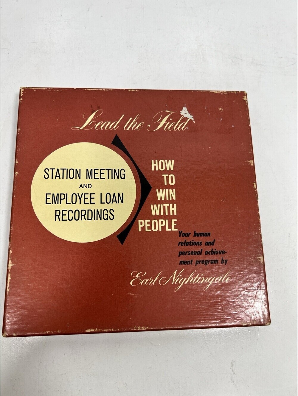 Vintage Earl Nightingale Lead The Field - How To Win With People Records New